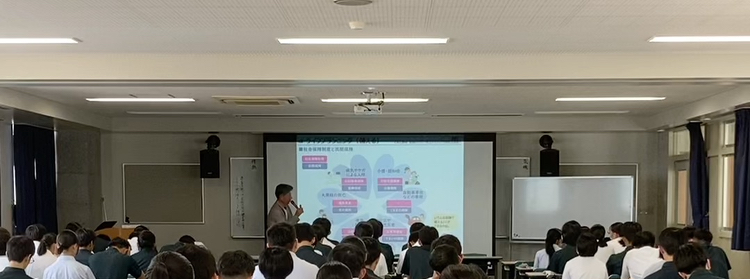 【活動報告】高校生へ「金融経済教育授業」を行いました！